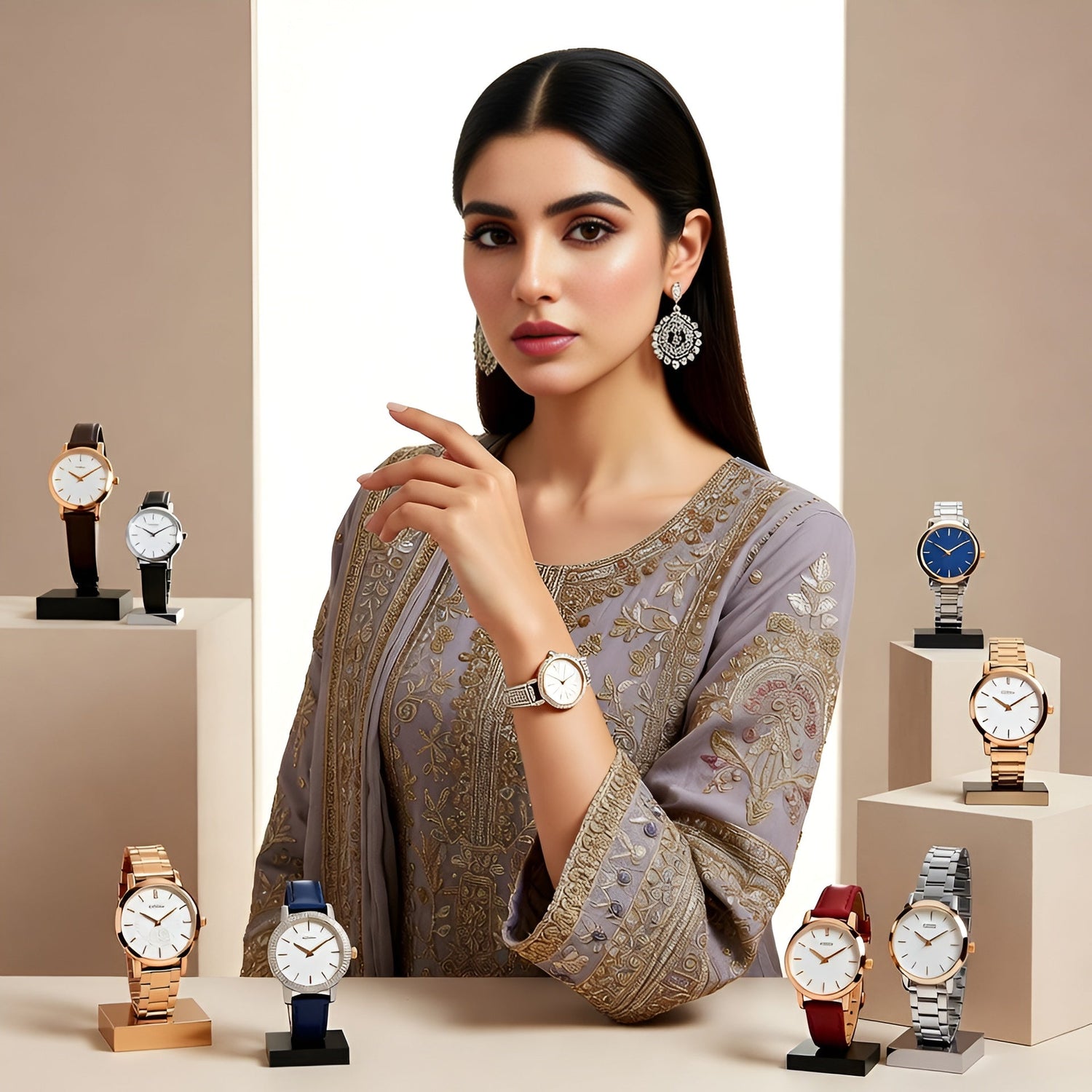 XXYLIA luxury ladies watches in gold, silver, and leather straps, minimal analog designs perfect for everyday wear, formal outfits, and gifting